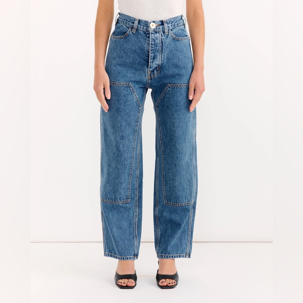 ISO Size Trade: Jesse Kamm Patch Front Handy Jeans